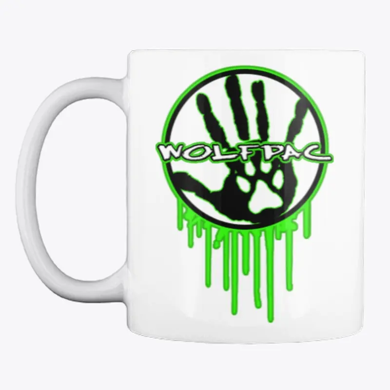 WOLFPAC "Green Slime" Coffee Mug