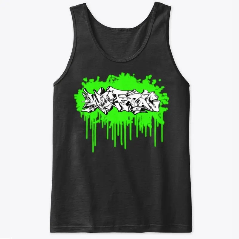 WOLFPAC - "Green Paint Drips" Tank